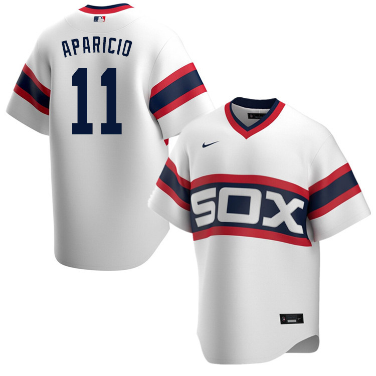 Nike Men #11 Luis Aparicio Chicago White Sox Baseball Jerseys Sale-White